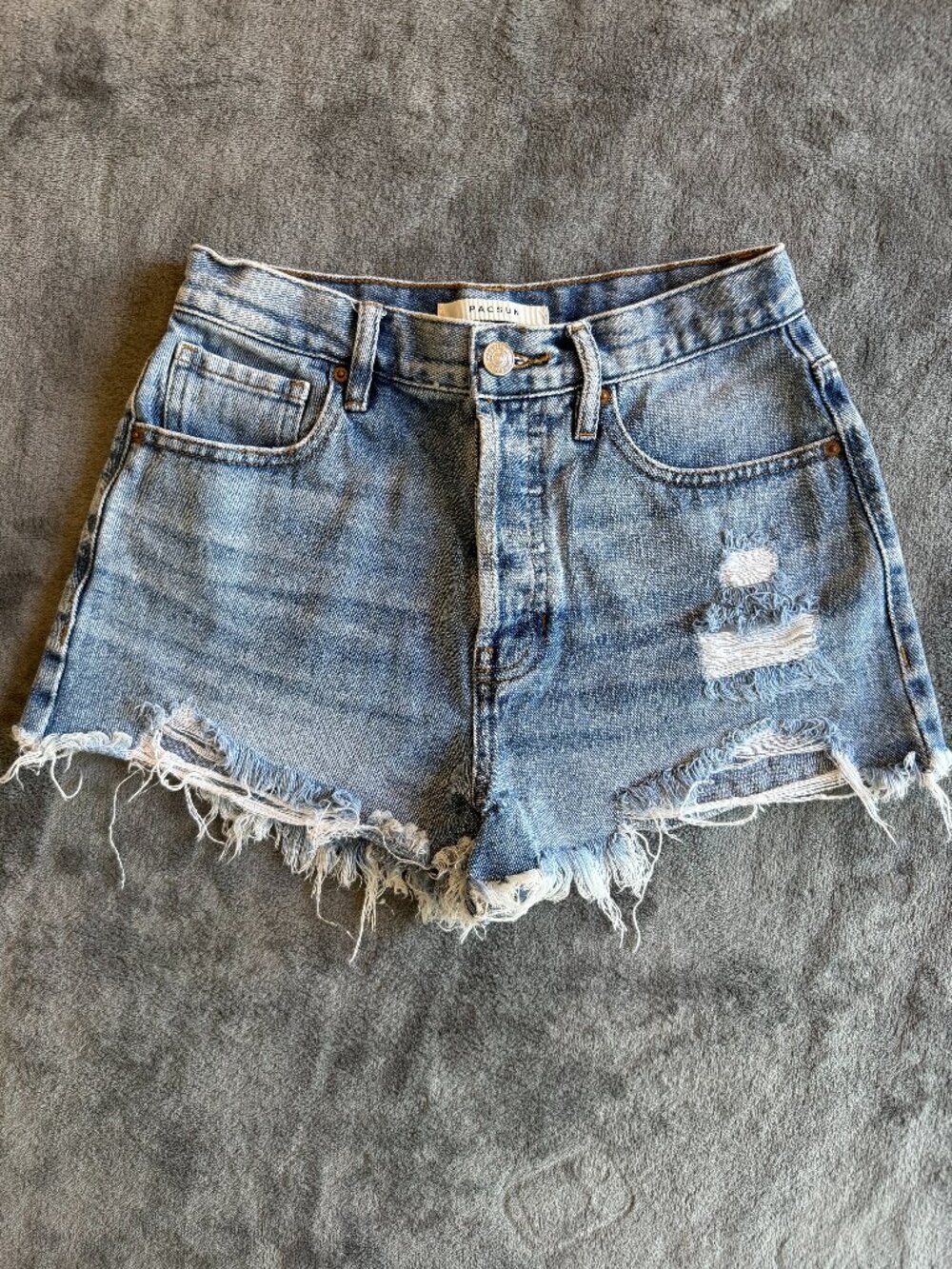 PacSun Vintage High Rise Denim Shorts, Size 26